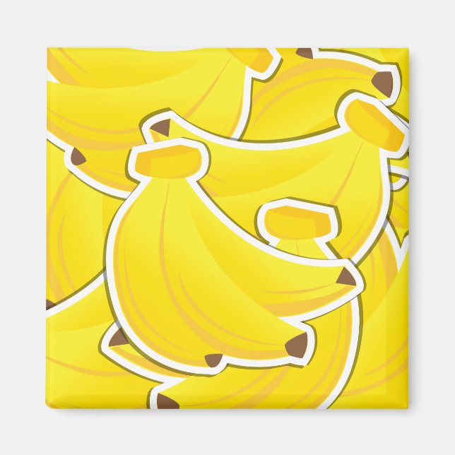 Aimant Bananes funky (Devant)