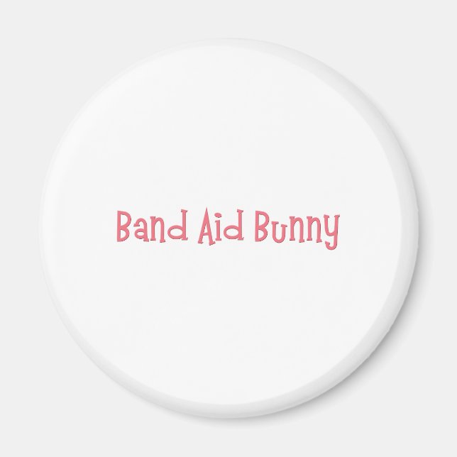 Aimant Bandaid Bunny Nurse Cadeaux (Devant)