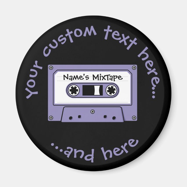 Aimant Bande de la cassette audio (Devant)