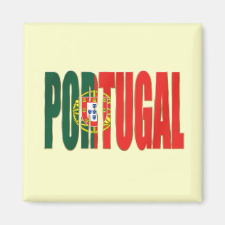 Aimant Bandeira Portuguesa - Marca "Portugal" por Fãs