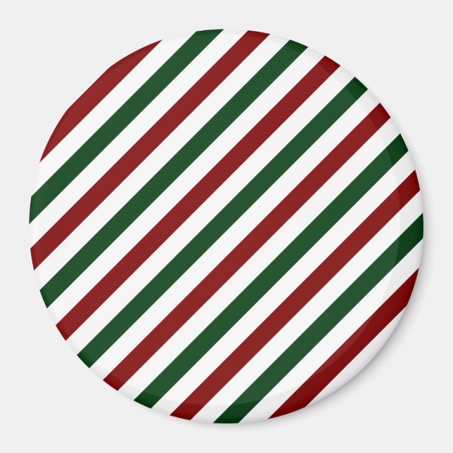 Aimant Bandes de Noël personnalisables (Devant)