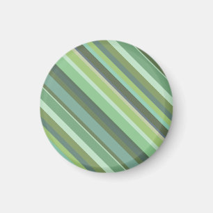 Aimant Bandes diagonales vert olive