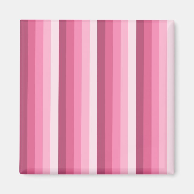 Aimant Bandes d'ombre rose (Devant)