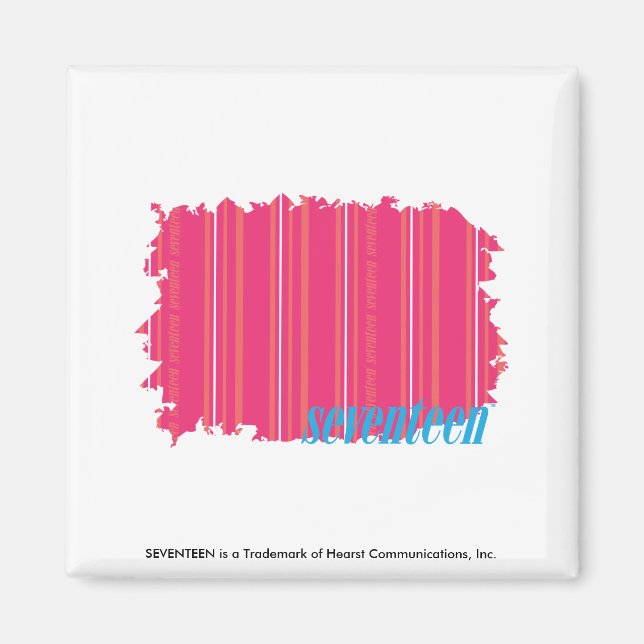 Aimant Bandes minces Magenta 2 (Devant)