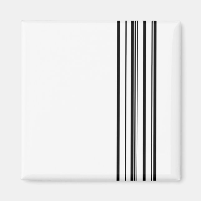 Aimant Bandes noires (Devant)