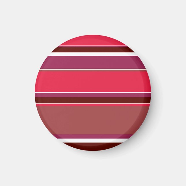 Aimant Bandes rouges (Devant)