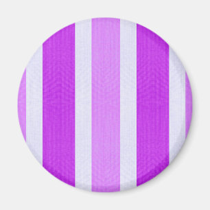 Aimant Bandes violettes et blanches