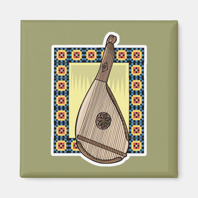 Aimant bandoura ukrainienne (Devant)