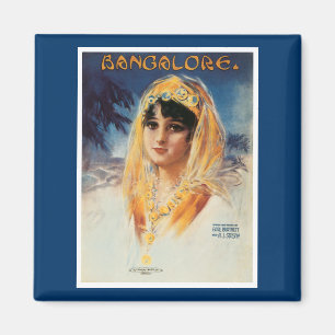 Aimant Bangalore Vintage couverture
