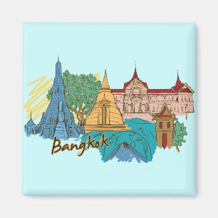 Aimant Bangkok, Thaïlande Cité mondiale