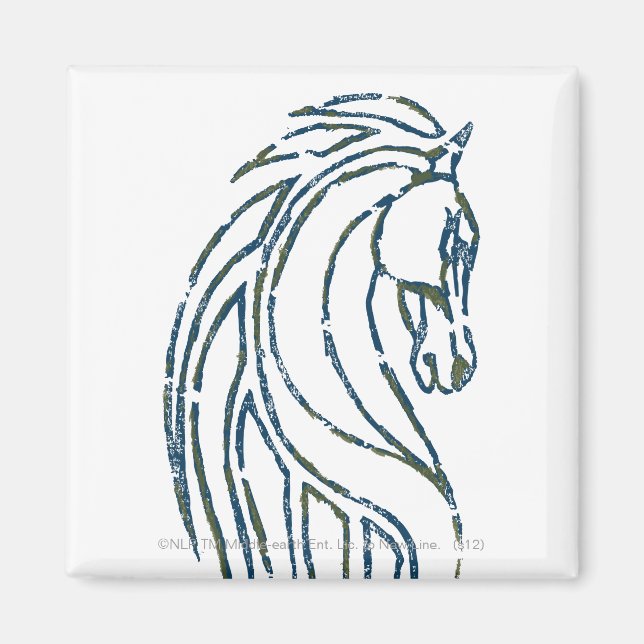 Aimant Bannière du Rohan Kings Hall (Devant)