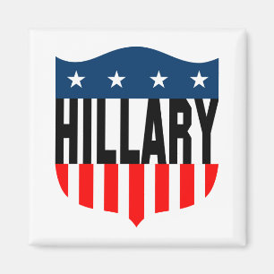 Aimant bannière étoilée de hillary Clinton