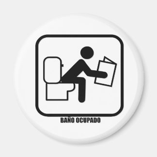 Aimant Baño Ocupado