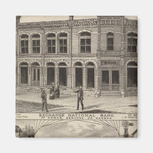 Aimant Banque nationale des villes de Downs, Kansas