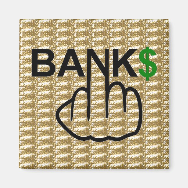 Aimant Banques d'aimant endommagées (Devant)