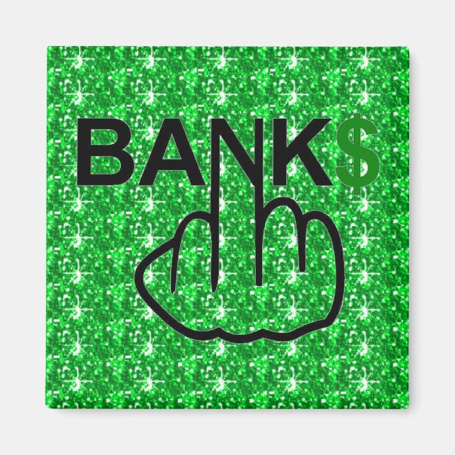 Aimant Banques d'aimant endommagées (Devant)