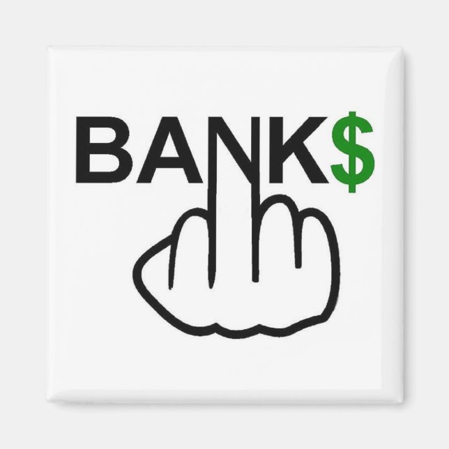 Aimant Banques d'aimant endommagées (Devant)