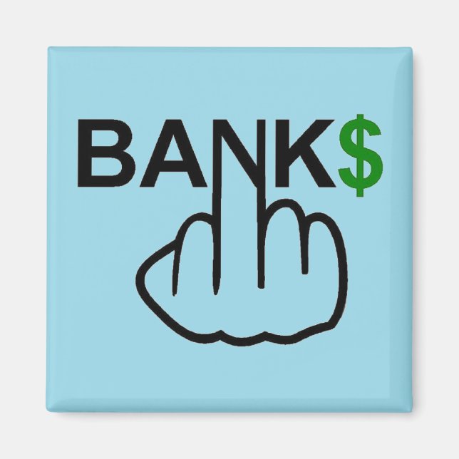 Aimant Banques d'aimant endommagées (Devant)
