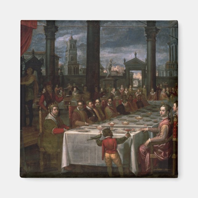 Aimant banquet mariage (Devant)