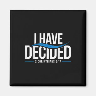 Aimant Baptême J'Ai Décidé Baptisé _1