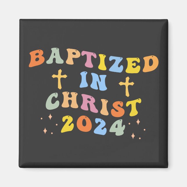 Aimant Baptisé en Christ (Devant)
