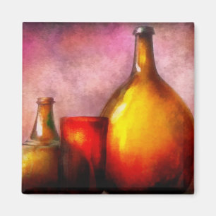 Aimant Bar - Bouteilles - Nature morte de bouteilles