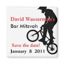 Bar Mitzvah BMX Enregistrer la date