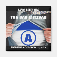 Bar Mitzvah Hero Enregistrer l'aimant de la date