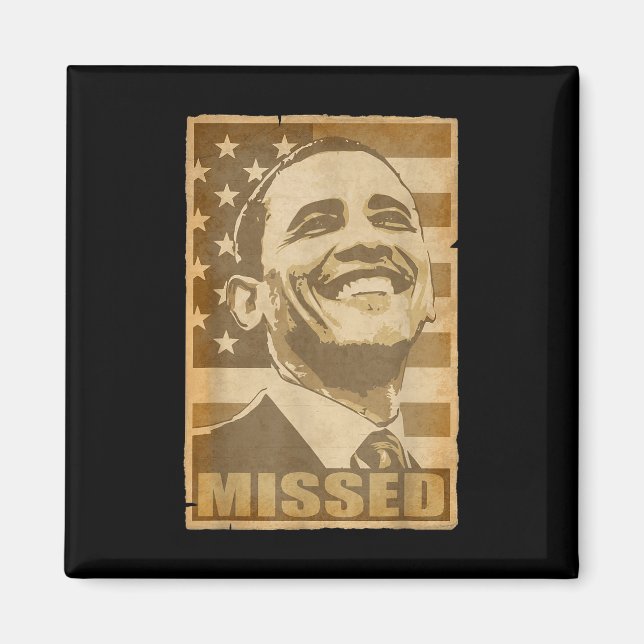 Aimant Barack Obama a manqué l'affiche Torn (Devant)