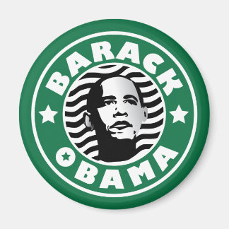 Aimant Barack Obama Star Caffeine