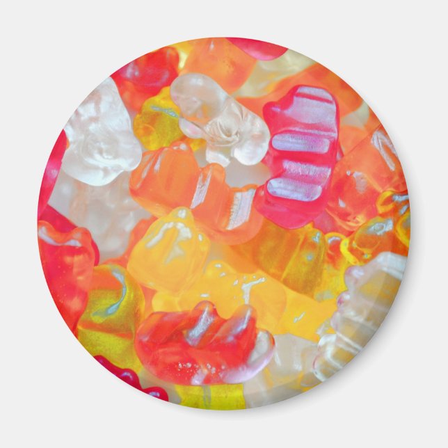 Aimant Barbe en caoutchouc (Devant)