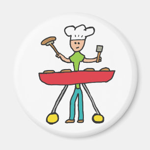 Aimant Barbecue Grillmaster BBQ