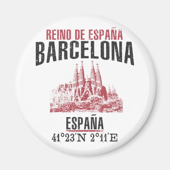 Aimant Barcelone (Devant)