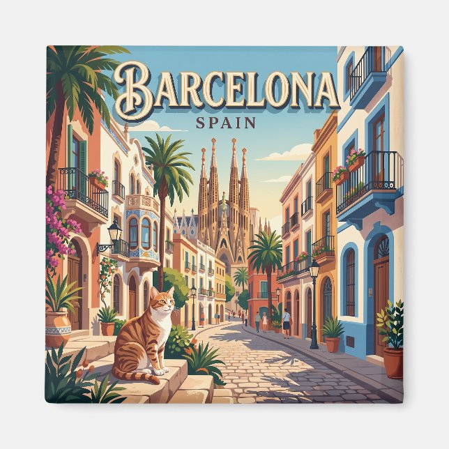 Aimant Barcelone, Espagne (Devant)
