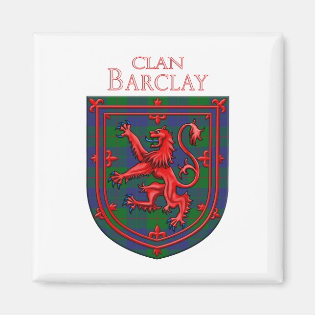 Aimant Barclay Chasse Tartan Scottish Plaid (Devant)