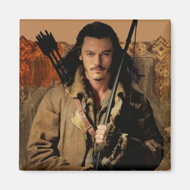 Aimant BARD THE BOWMAN™ Graphisme encadré (Devant)