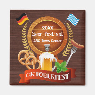 Aimant Baril de bière Oktoberfest