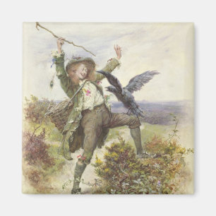 Aimant Barnaby Rudge et la poignée de Raven