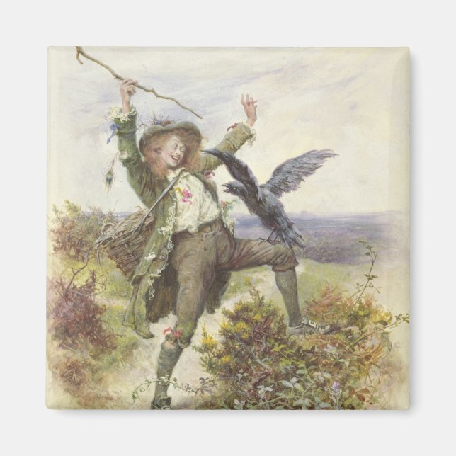 Aimant Barnaby Rudge et Raven Grip (Devant)