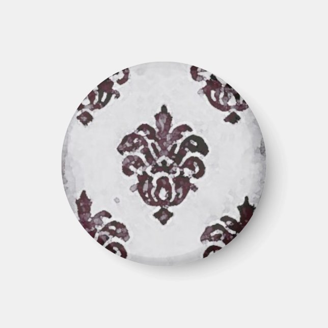 Aimant Baroque ~ Bouton (Devant)