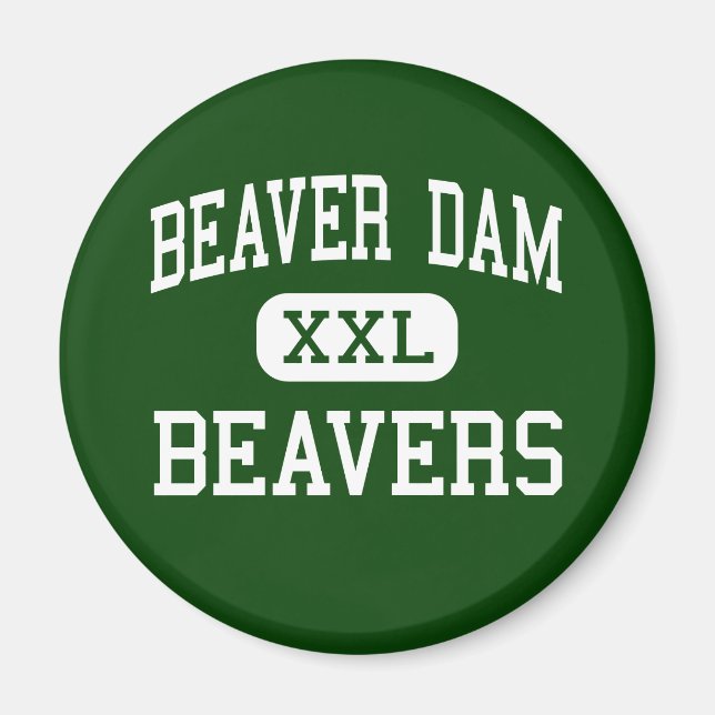 Aimant Barrage Beaver - Castors - Haut - Barrage Beaver W (Devant)