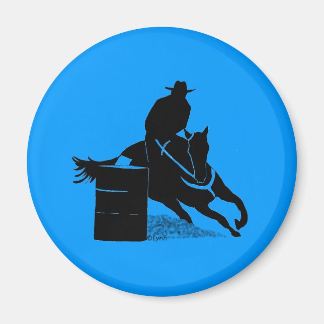 Aimant Barrel Racer 200 (Devant)