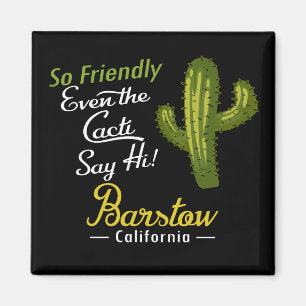 Aimant Barstow Cactus Funny Retro