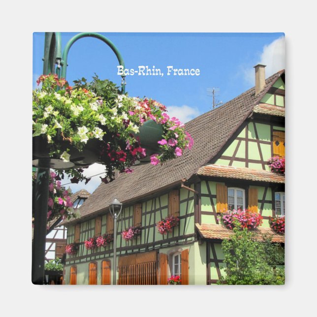 Aimant Bas-Rhin, France (Devant)