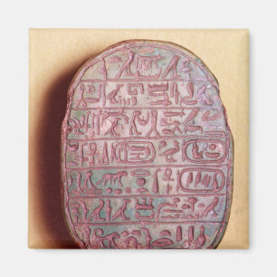 Aimant Base d'un scarabée de mariage d'Amenhotep III