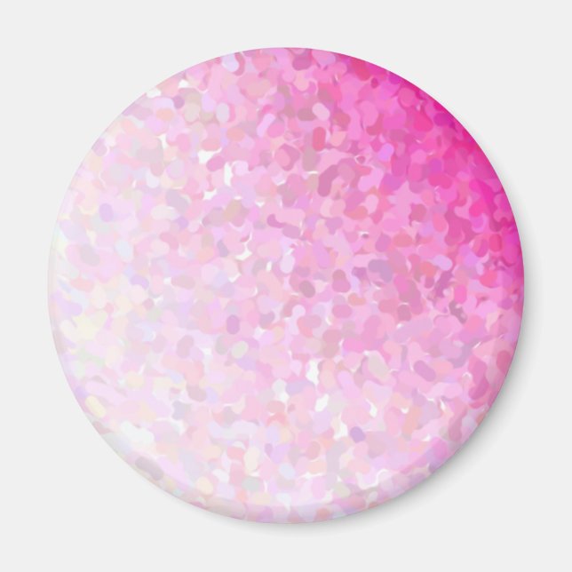 Aimant base rose artistique (Devant)