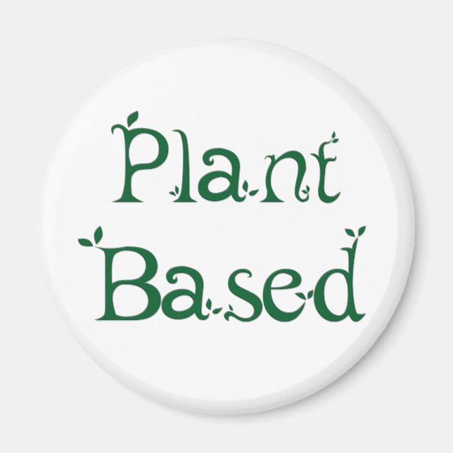 Aimant Basé sur le plante (Devant)
