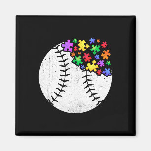 Aimant Baseball Autisme Puzzle Hommes Femmes Autisme Enfa