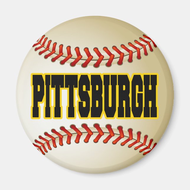 AIMANT BASEBALL PITTSBURGH (Devant)