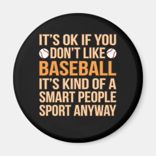 Aimant Baseball Smart Personnes Sport Joueur Lover Entraî